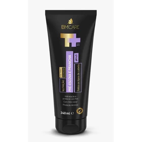 Creme De Pentear Nutriçäo Pré-escova E Prancha 240 Ml Barrominas