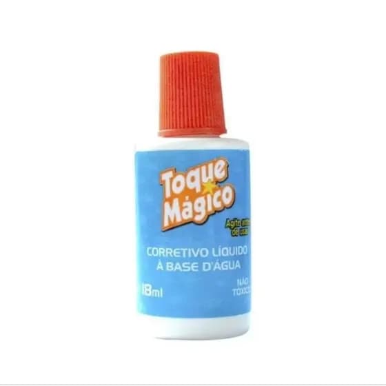Corretivo Liquido Base de Agua 18ml Toque Magico UN