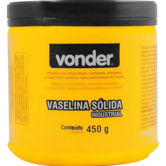 Vaselina Solida Industrial 450g - Vonder