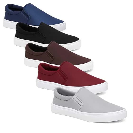 Kit 2 Tênis Sapatênis Iate Casual Tênis Slip on Calce Fácil - Esporte Fino - Unissex