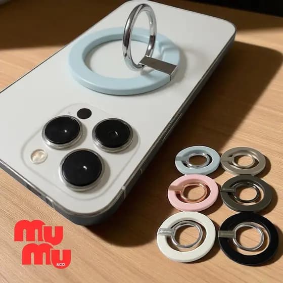 Suporte Magnético para Celular Anel com Giro 360° Universal Compatível MagSafe iPhone