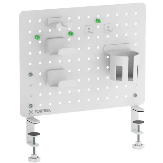 Painel Organizador de Mesa/Parede Fortrek Grid Space Gamer (Branco)