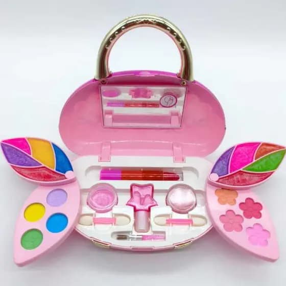 Kit Maquiagem Infantil, Bolsinha com Alça