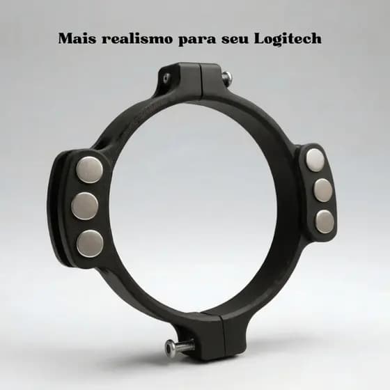 Paddle Shifter Magnético Logitech G27 G29 G920 G923 | Upgrade Simulador com Ímãs + Parafusos M3
