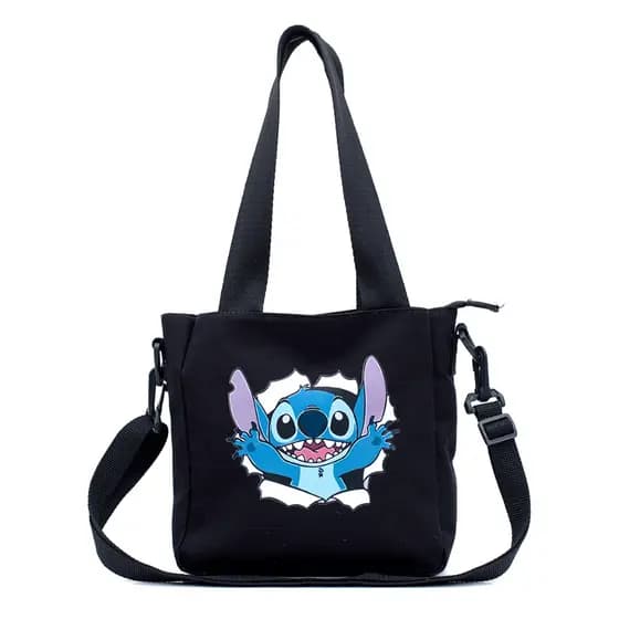 Bolsa de Ombro e Transversal Disney Lilo & Stitch Alça de Ombro Removível Disney Stitch