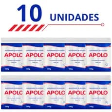 Kit Algodão Quadrado Apolo 100g Higiene e Beleza Macio 100% Puro Algodão