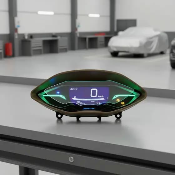Película Protetora Painel Digital Honda PCX 160 – Anti-Risco 2023 a 2025