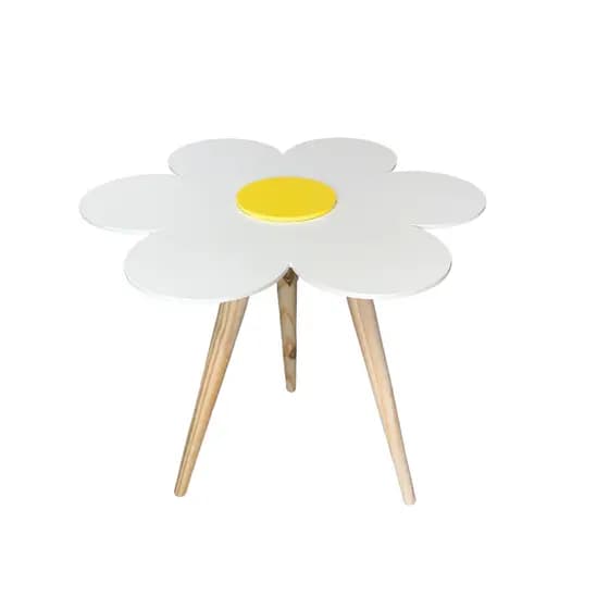 MESA DE CANTO FLOR EM MDF