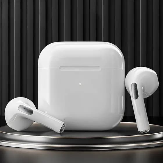 PRO 4/3 Mini TWS Fones De Ouvido Bluetooth 5.3 Estéreo Hi-Fi Sem Fio Intra-Auriculares Com MIC
