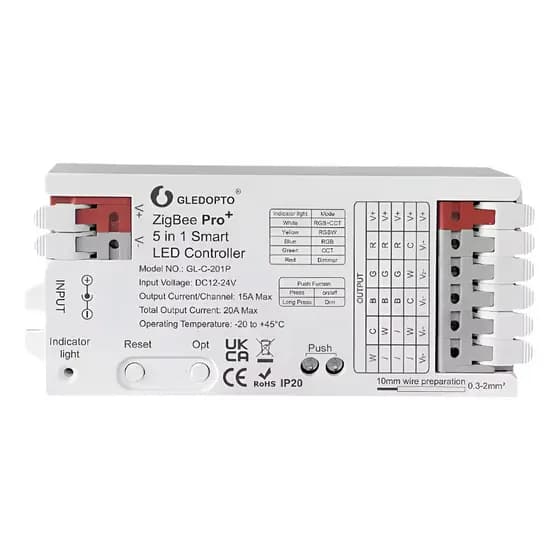 Controlador Fita Led Zigbee 3.0 Zr 5x1