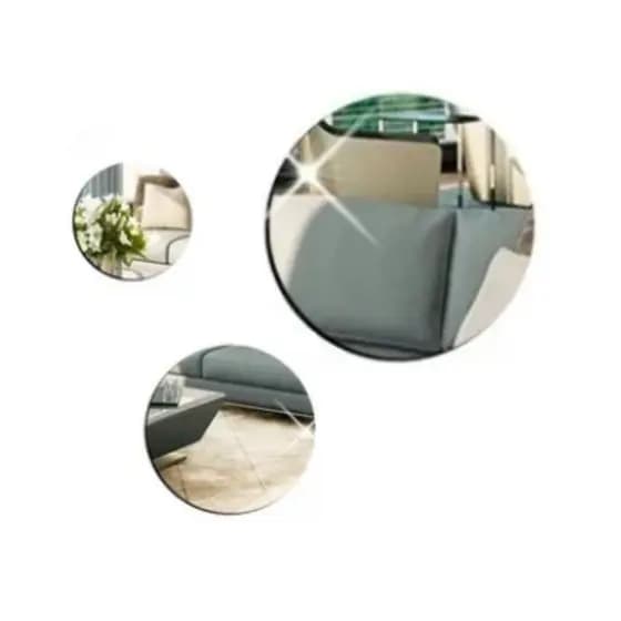Espelho Redondo Decorativo Kit 3 Peças 15/20/25cm Lindíssimo