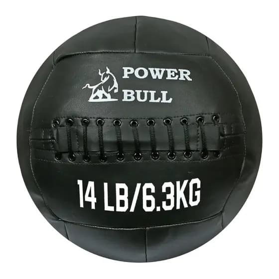 Wall Ball 6,3kg (14 libras) Medicine em Couro Eco