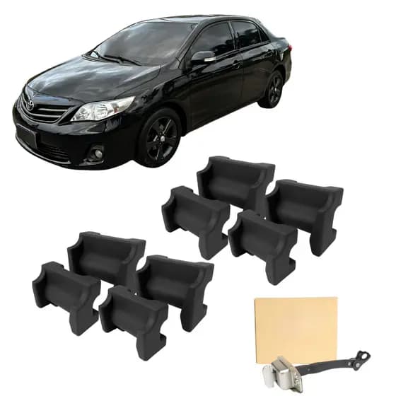 Kit Reparo Limitador De Porta paraToyota Corolla 4 Portas 8 unidades 2009 A 2014