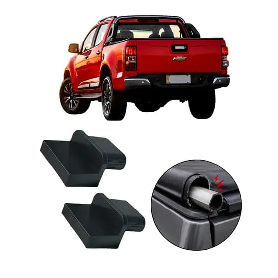 Par Ponteira Varão Capota S10 Ranger L200 hilux Frontier