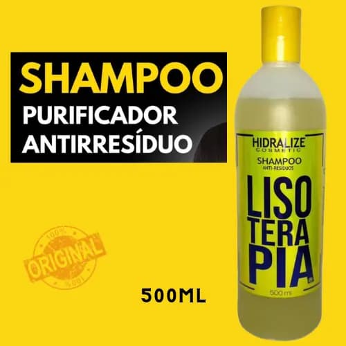 Shampoo Anti Resíduos Limpeza Profunda Hidralise 500 ml
