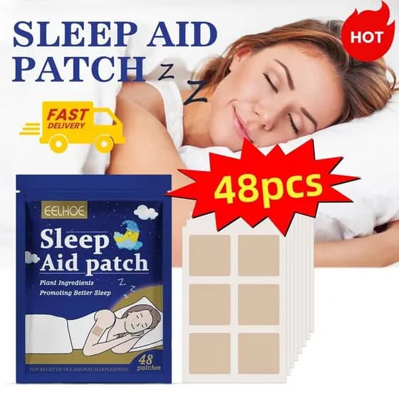Adesivos Confortáveis Para Dormir , Adesivo Auxílio Ao Sono , Relaxamento Profundo , Melhoram A Qualidade Do Superar Ins