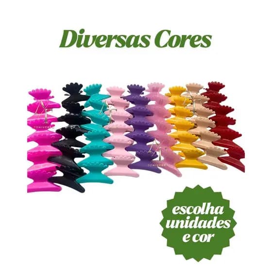 Piranha de Cabelo Presilhas Prendedor de Cabelos Cabelereiro Salão