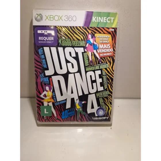 Just Dance 4 Original - Xbox 360 - Mídia Física (Usado)