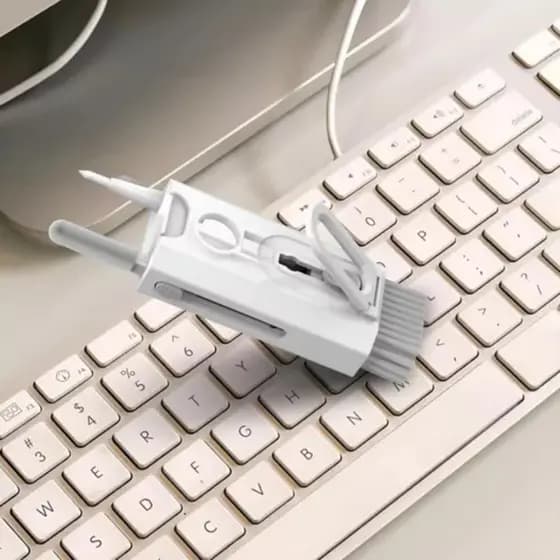 Escova de limpeza Eletrônicos 8 em 1 Multifuncional Funcional Portátil Para Computador Teclado