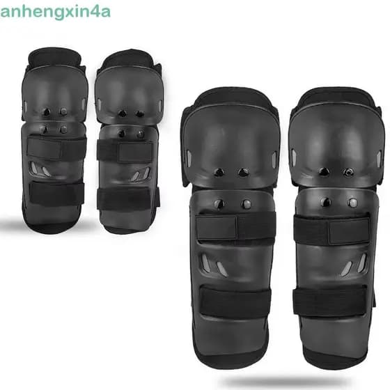 Equipamento De Proteção Para Motocicleta ANHENGXIN , Cotoveleiras Ajustáveis Motocross , Absorventes De Choque