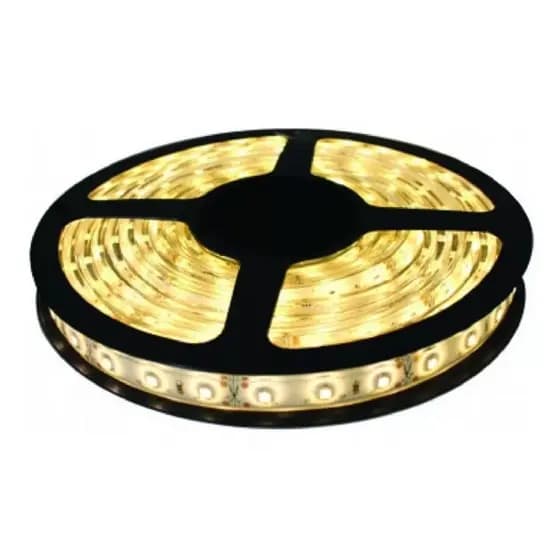 Fita Led Automotiva Quente 5 metros LED 5050 60D 3000k Luz Led (Sem Controle e sem fonte) SusStore