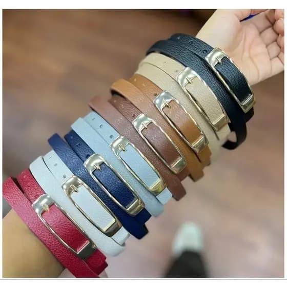 KIT COM 2 CINTOS COURO LEGÍTIMO CORES SORTIDAS COMBO CINTO KIT CINTO