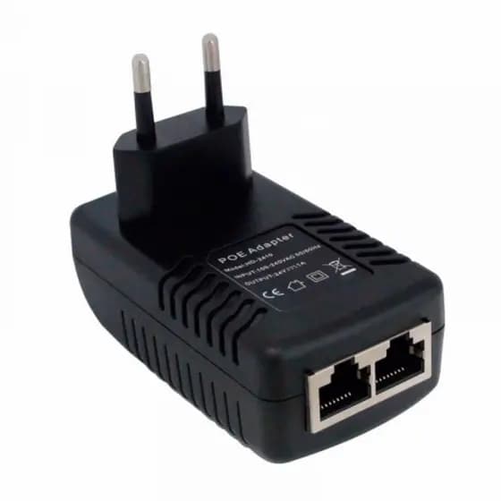 FONTE POE 24V 1A com Filtro PSI contra surto e interferencia