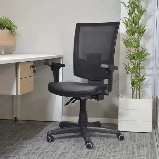 Cadeira Presidente Evo Pro Mesh Ergonômica Executiva N17
