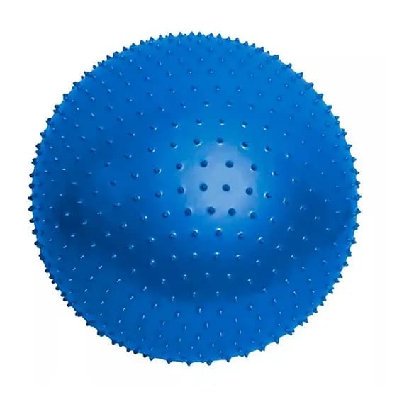 Bola de Pilates Ginástica com Cravos 65 Cm Azul