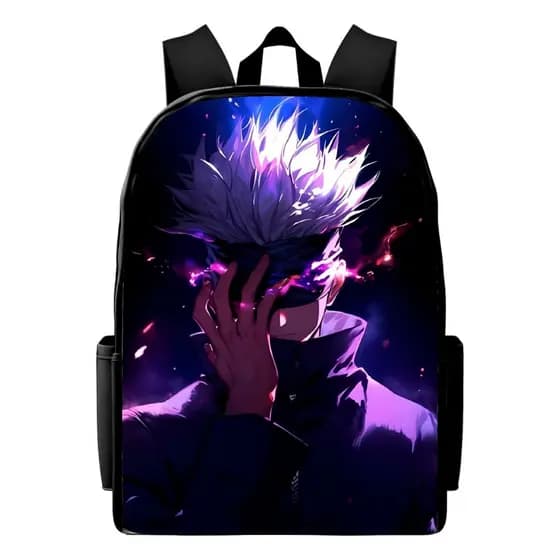 Bolsa Infantil Satoru Gojo Jujutsu Kaisen Mochila Escolar Volta As Aulas Para Crianças Promoção