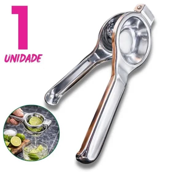 Espremedor de Limão Manual Inox Espremedor de Frutas Limão Laranja Utensílio de Cozinha