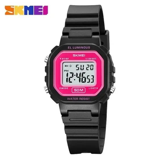 SKMEI 2326 Esporte Frescura Relógio Feminino Crono Casual 5Bar À Prova Dwaterproof Água Digital Relógios De Pulso Contagem Regressiva Alarme Data Automática