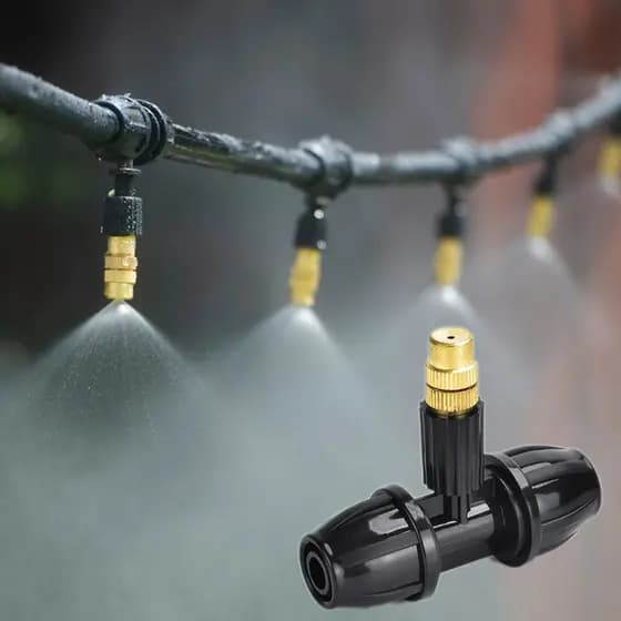 Sistema De Irrigação Automática Bico Atomizador Doméstico De Plantas Pulverizador De Poeira Temporizador De Jardinagem