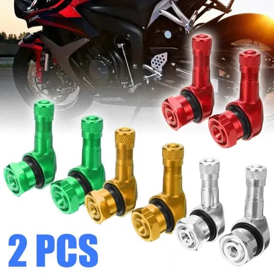 11.3mm 2 Pcs 90 Graus De Ângulo Da Liga De Alumínio Haste Da Válvula Da Motocicleta Roda Pneu Tubeless Válvula Hastes Para Aro Peças Da Roda