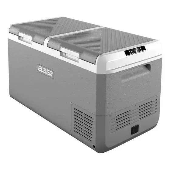 Geladeira Portátil Elber 75l 12/24V Bluetooth Ipx4 para Carro barco caminhão motorhome iate lancha