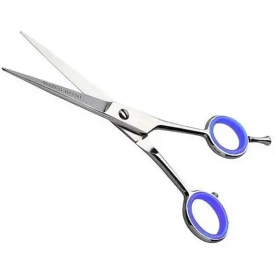 Tesoura Corte Cabelo Fio Laser 5 Polegadas Marco Boni Cor Prata