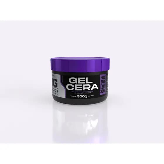 Gel Cera Capilar Ele Ela Ultra Forte Efeito Molhado Incolor