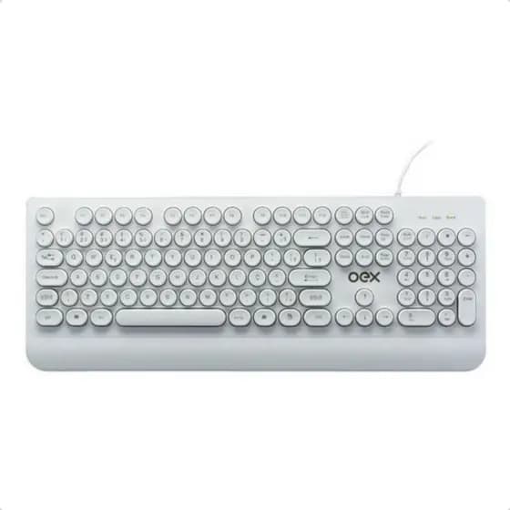 Teclado Com Fio Oex Tc401 Pop In Apoio De Punho