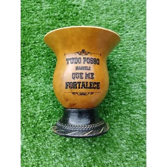 Cuia de chimarrão personalizada com Nome