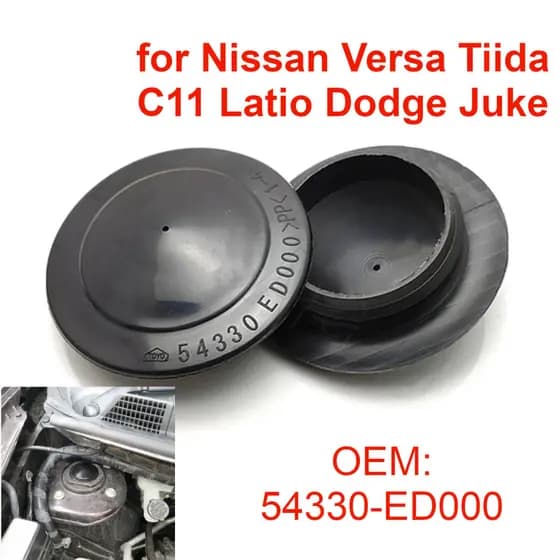 Tampa De Suspensão Frontal Do Carro 54330ED000 Para Nissan Versa Tiida C11 Latio Dodge Trazo Juke À Prova D'água