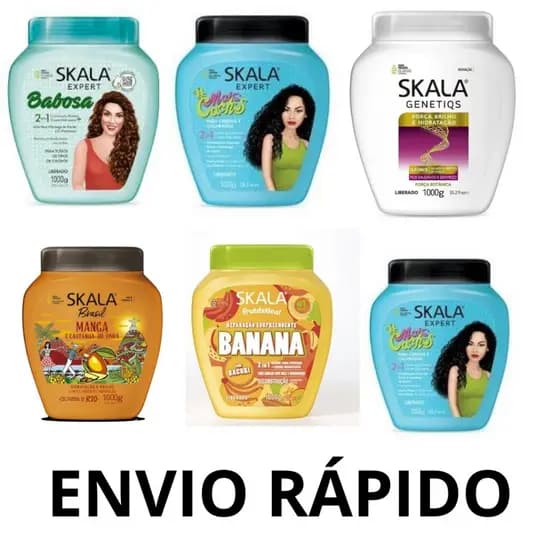 Creme de Tratamento Skala 1kg - Hidratação Intensa- mais um brinde