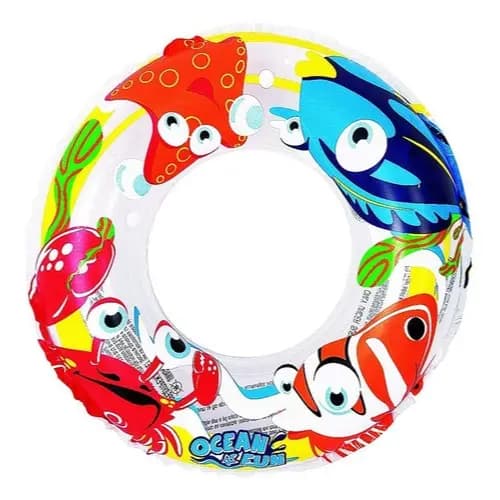Boia Inflável Infantil Oceano 50cm Praia Piscina Salva-vidas