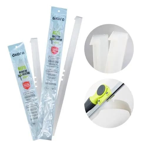 Refil Rodo de Silicone Ákora para Daxxen Fita de Silicone Substituição 35cm / 50cm