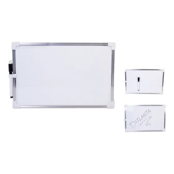 Lousa Magnética Quadro Branco 20x30cm Com Caneta e Imã