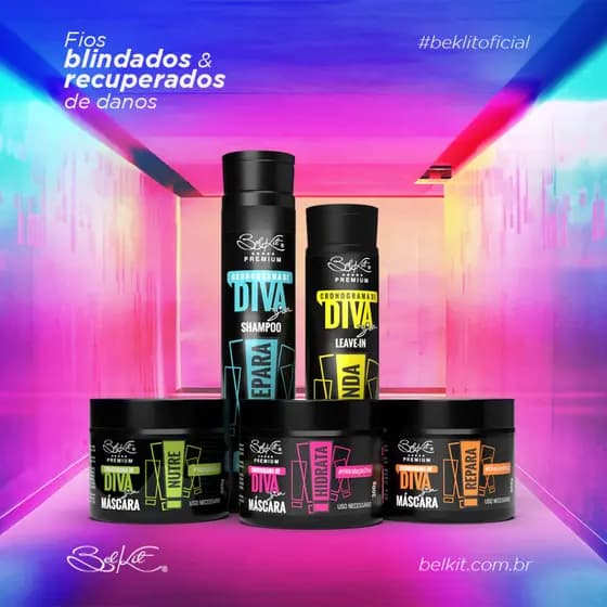 Kit Capilar Cronograma de Diva