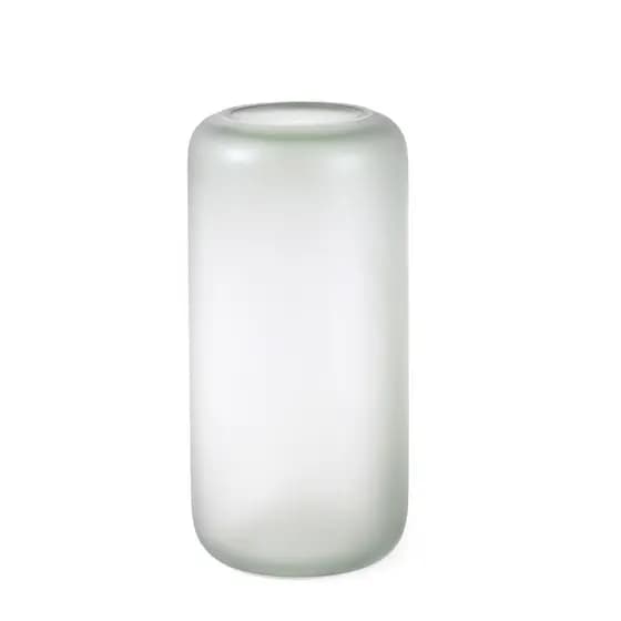 Vaso Tokyo Verde Fosco 14x29Cm Vidro