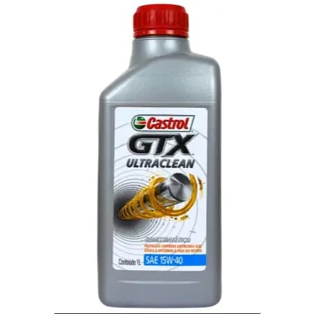 API SL Semissintético Óleo Motor Castrol GTX Ultraclean 15w40