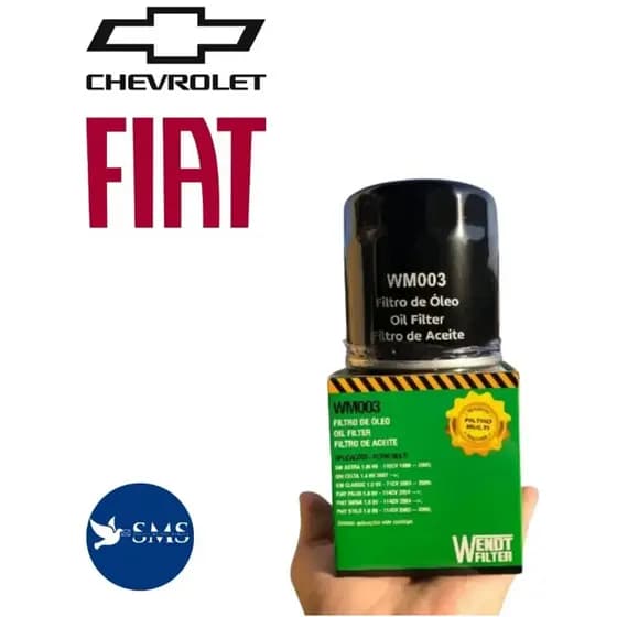 filtro de óleo wm003