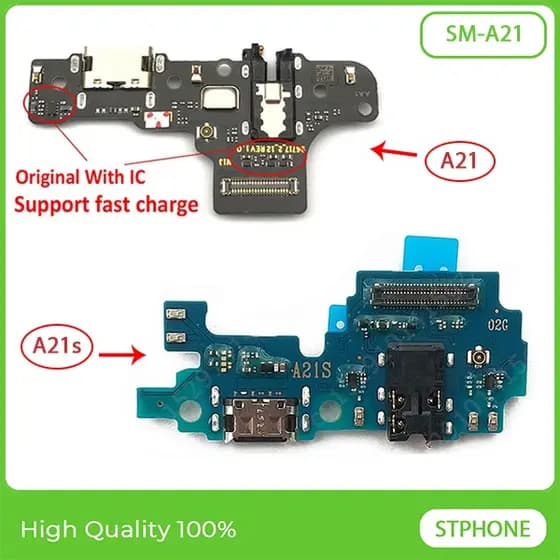 Placa de Carga Conector Samsung A21 A21s