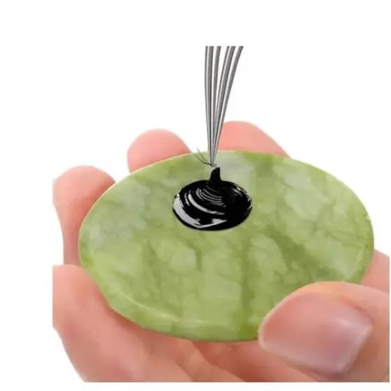 Pedra Jade Para Alongamento De Cílios